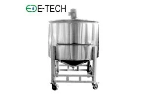 Estructura del tanc de mescla d'acer inoxidable
